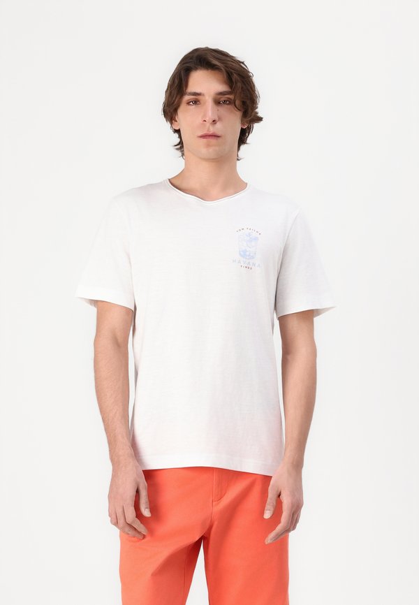 PRINTED SLUB - Print T-shirt