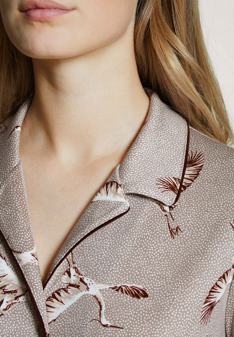 Damen Nachthemden | Calida SLEEPSHIRT DURCHGEKNÖPFT Nachthemd etherea taupe/hellbraun - TE87611 Damen Nachthemden | Calida SLEEPSHIRT DURCHGEKNÖPFT Nachthemd etherea taupe/hellbraun - TE87611