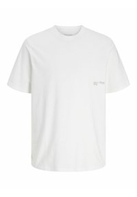 RUNDHALSAUSSCH - Apdrukāts T-krekls - bright white