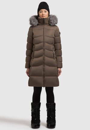 AKKIE - Winter coat - cane brown