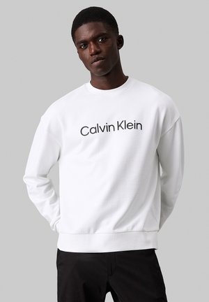 Calvin Klein HERO LOGO COMFORT - Felpa - bright white