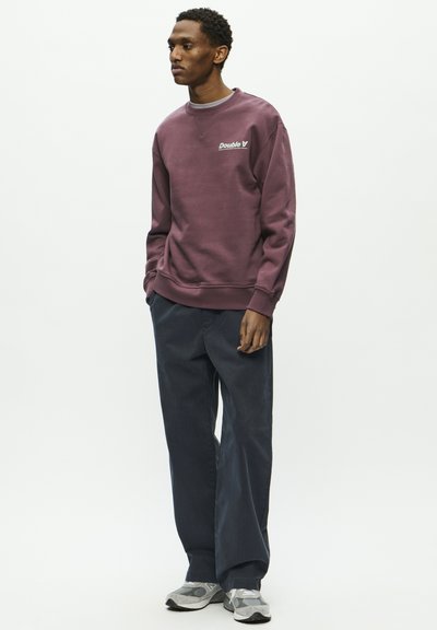 WOOD WOOD WWCREW NECK AANEUE - Sweatshirt - decadent chocolate