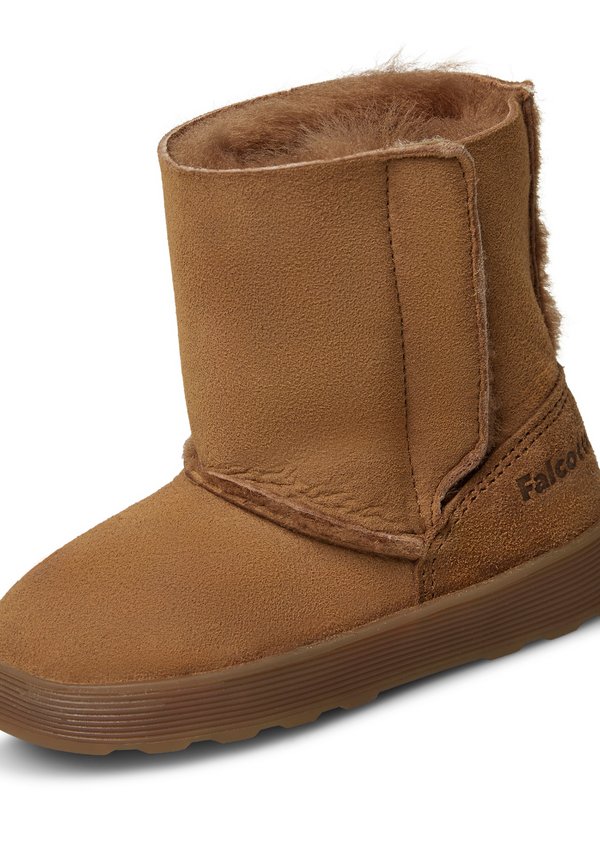 Lauflernschuh – cognac