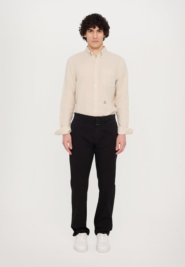 BUTTON DOWN SHIRT - Shirt - lime beige2