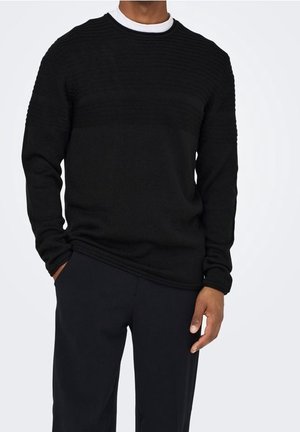 Pullover - black