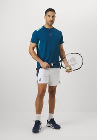 ASICS PADEL COURT TOP - Bluză sport - mako blue
