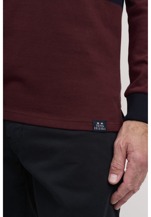 FQMikkael - Polo shirt - cabernet2