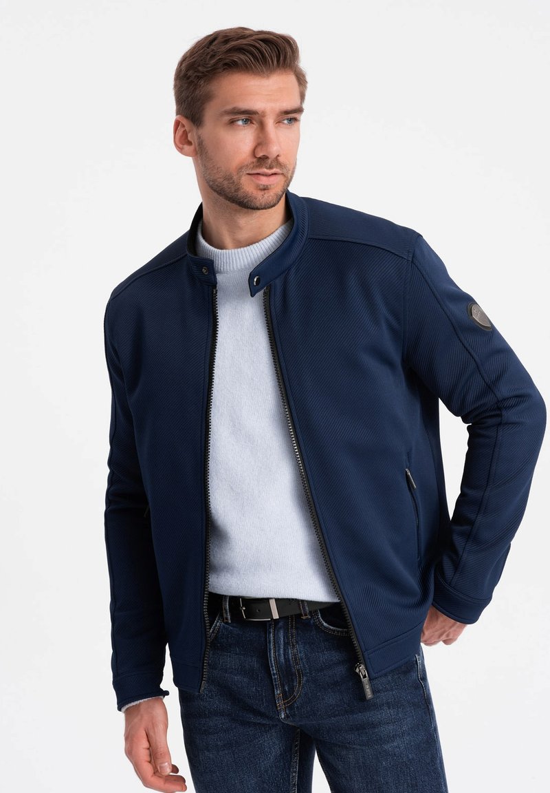 Ombre BIKER - Allvädersjacka - navy blue