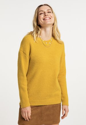usha, Pullover - senfgelb