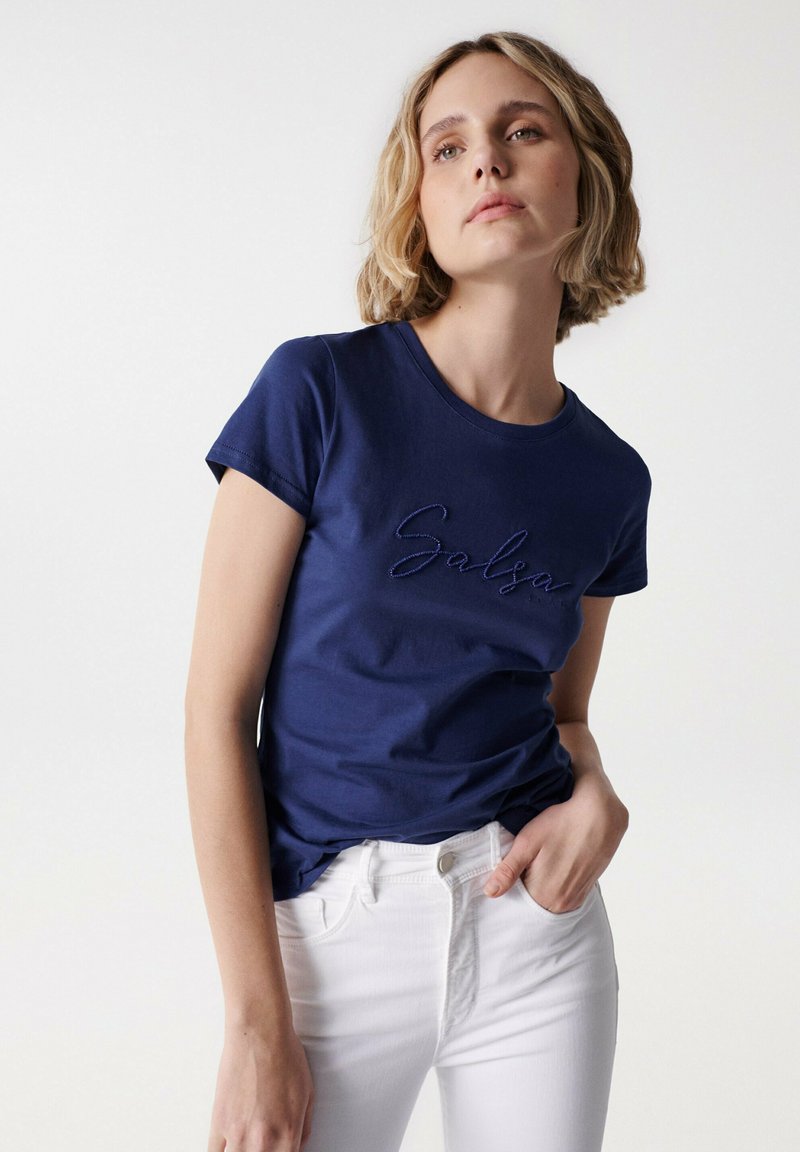 Salsa Jeans AUSTRIA TShirt print blau Zalando.at