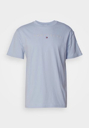 T-shirt med print - light blue