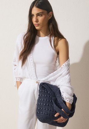 Next, JN SUEDETTE TOTE . - Kabelka - navy