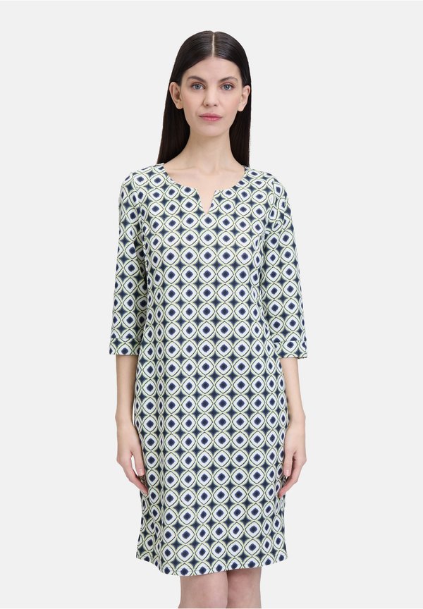 CASUAL MIT MUSTER - Freizeitkleid