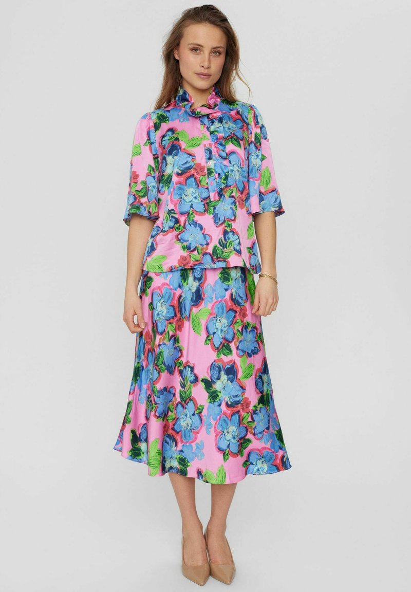 Numph Blouse donkerroze