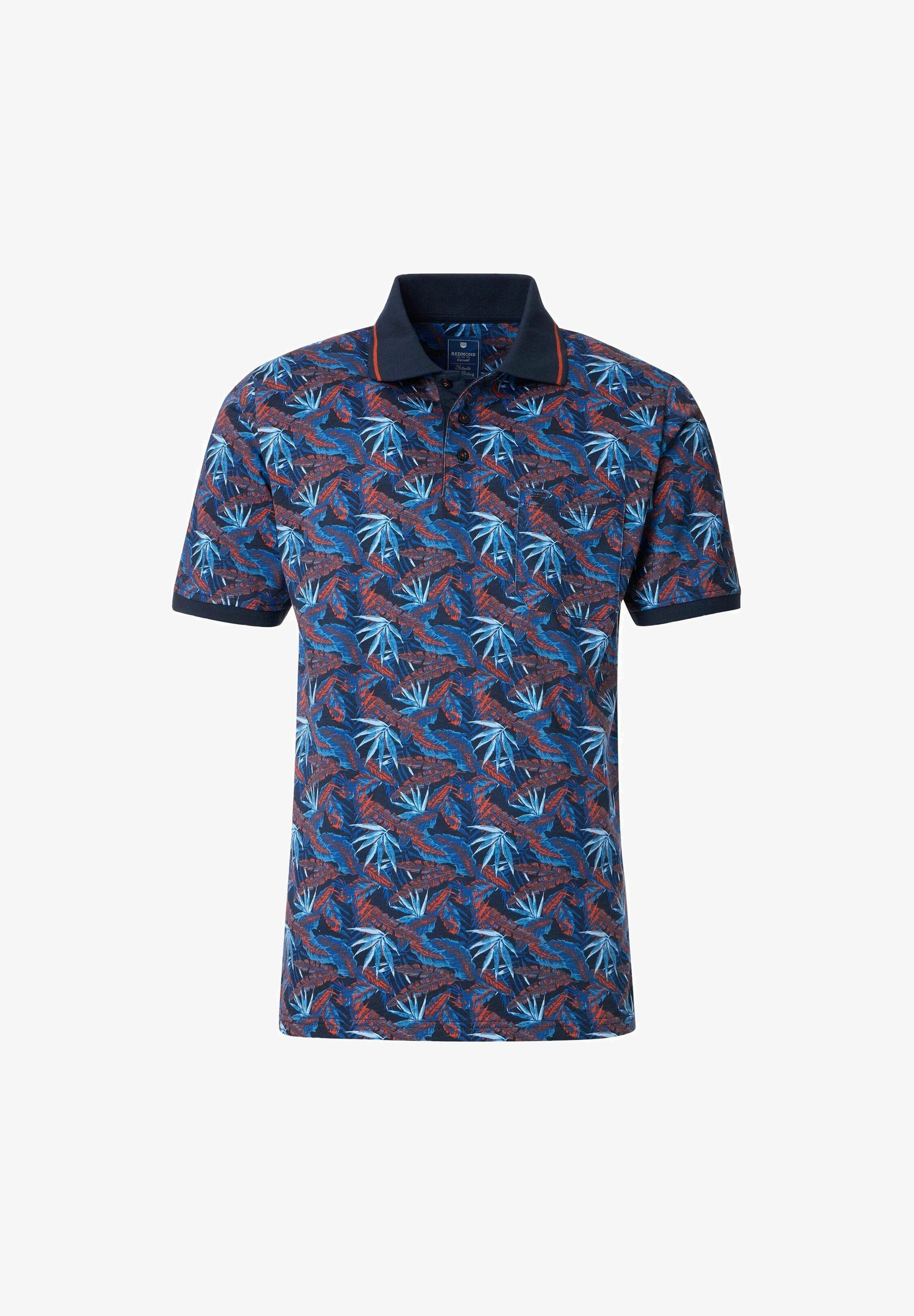 Redmond Poloshirts blau/blåsort denim - Main Image