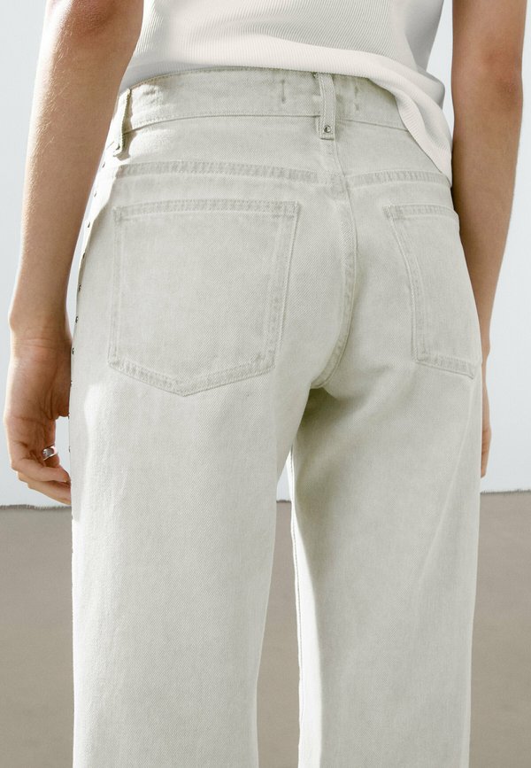 WITH STUDS - Straight leg jeans4