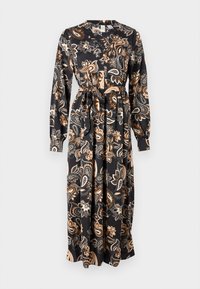VMTHORA V NECK DRESS - Dienas kleita - black/thora