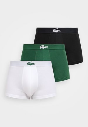 COURT SOUS VETEMENT 3 PACK - Boxer aderenti - white/green/black