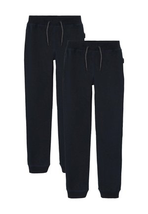 JOGGING 2-ER  - Tracksuit bottoms - dunkelblau