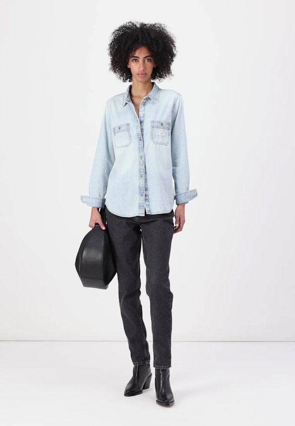 REGULAR - Button-down blouse - river light3