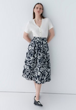 Caroll FELIZ - Jupe trapèze - noir