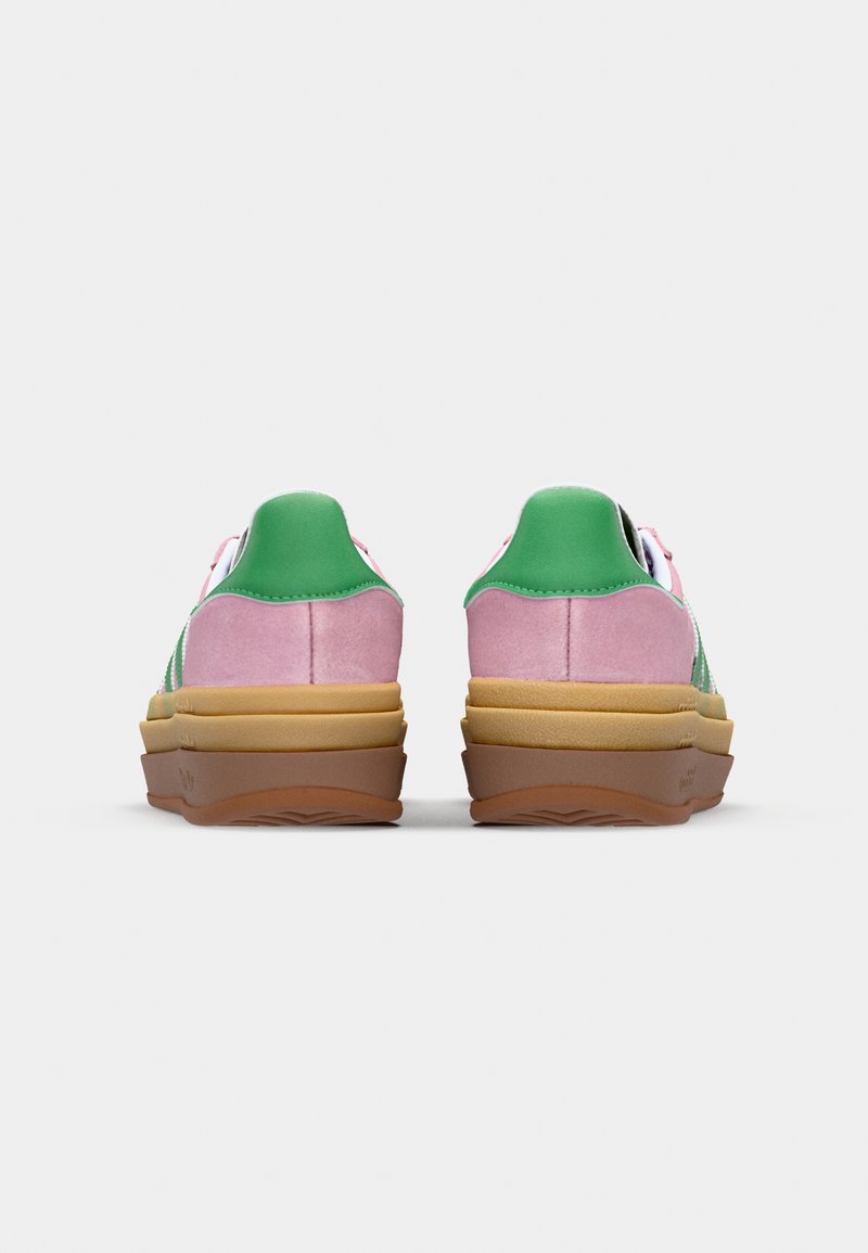 adidas Originals GAZELLE BOLD - Zapatillas - true pink/green/cloud white/ rosa - Zalando.es