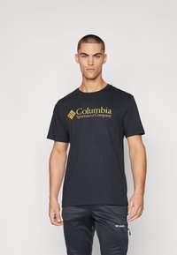Columbia BASIC LOGO™ SHORT SLEEVE - Triko s potiskem - black