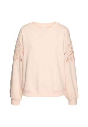 Sweatshirt - pfirsich