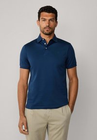 Hackett London Polokošeľa - dark denim blue