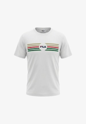 Fila, PADULE COL 10001 - T-shirt con stampa - white