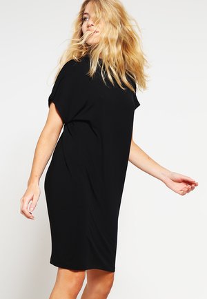 LINEA - Jersey dress - black