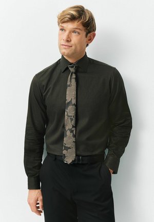 REGULAR FIT - TIE PARTY PACK SET - Pluus - brown bronze floral