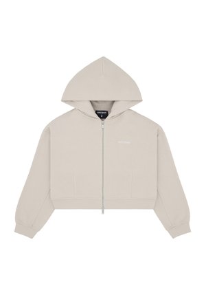 WRSTBHVR, WRSTBHVR ZIP JACKET ERIA V2 HOODED ZIP JACKET - Sweat zippé - silver gray