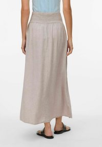 Vero Moda VMLINN HOHE TAILLE LANGER - Maksi svārki - moon rock