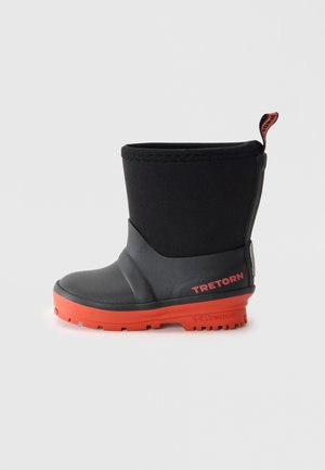 KULING UNISEX - Vinterstøvler - black/burnt orange
