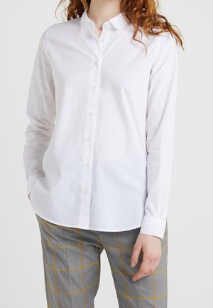 Button-down blouse - white