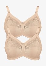 Anita Women's Pack Of 2 Underwire Bras - Twin Firm 5694, Deep Sand, 34D