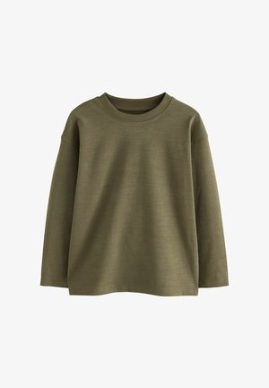 LONG SLEEVE COSY - Ilgarankovis viršutinės dalies drabužis - khaki green