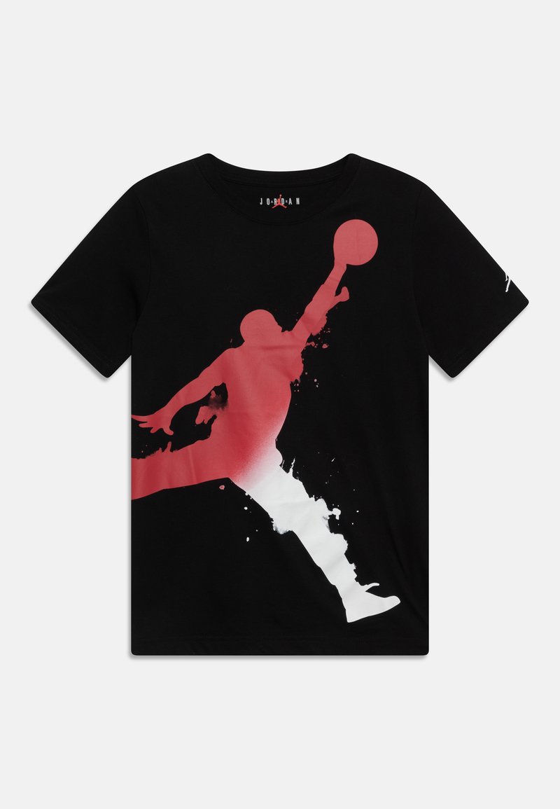 Jordan JUMBO SPLASH TEE UNISEX Print Tshirt black Zalando.co.uk