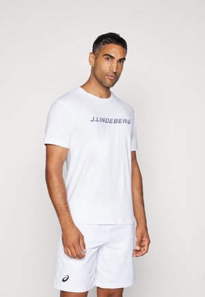 J.LINDEBERG Sports KEN - Print T-shirt - white
