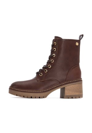 Botines con cordones - brown