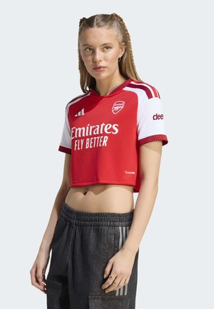 adidas Performance ARSENAL FC 26/27 HOME CROPPED  - Article de supporter d'équipe de club - better scarlet