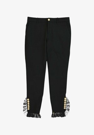 Gucci, LACE CAROT PANTS BLACK - Pantalon classique - black