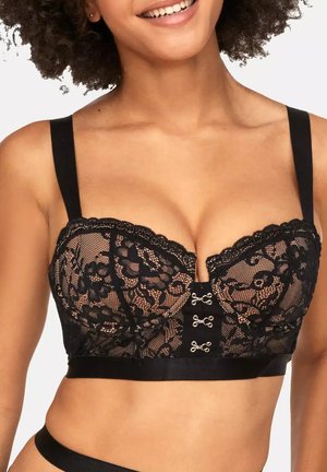 Adore Me TEMPERANCE CONTOUR - Balconette BH - jet black