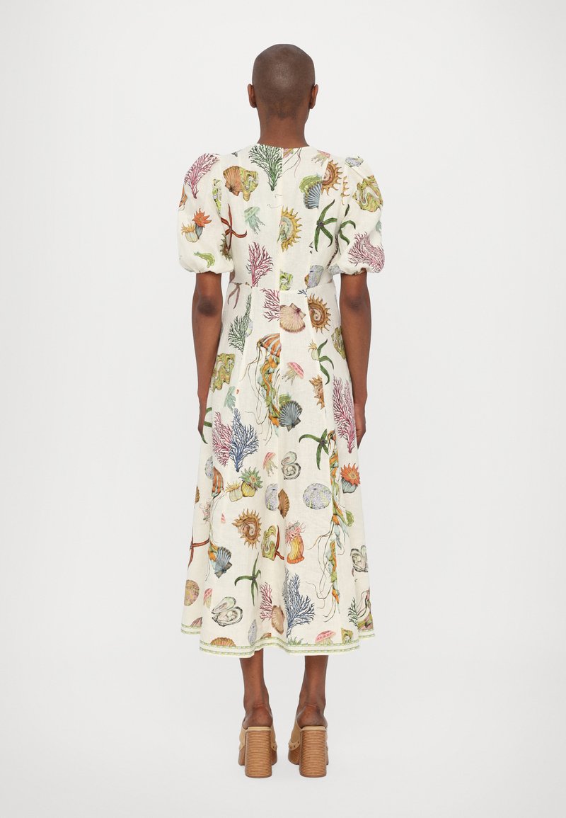 Alemais SEA MIDI DRESS - Day dress - cream/off-white - Zalando