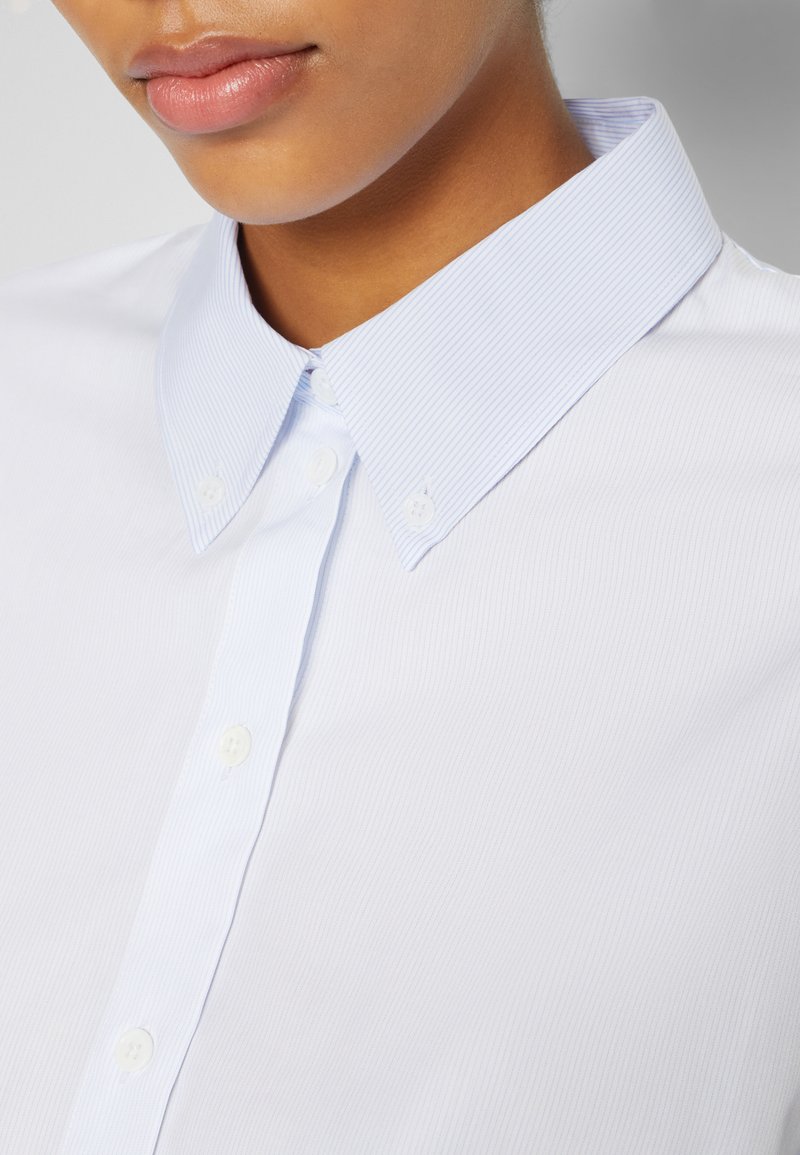 Damen Bekleidung | The Kooples CHEMISE Hemdbluse white / sky blue/blau-meliert - JX64507 Damen Bekleidung | The Kooples CHEMISE Hemdbluse white / sky blue/blau-meliert - JX64507