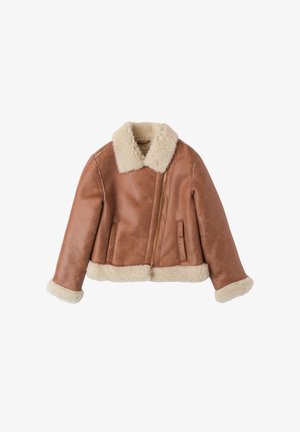 Sarabanda Kunstlederjacke - beige