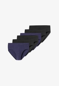 Ausgewählt, schwarz blau