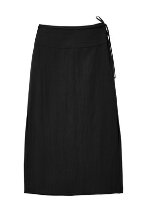 Calliope, GONNA TINTA UNITA - Jupe longue - ultrablack
