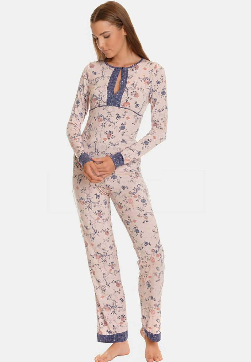 Vive Maria HANOI - Nachtwäsche Set - rosa allover/rosa - Zalando.de